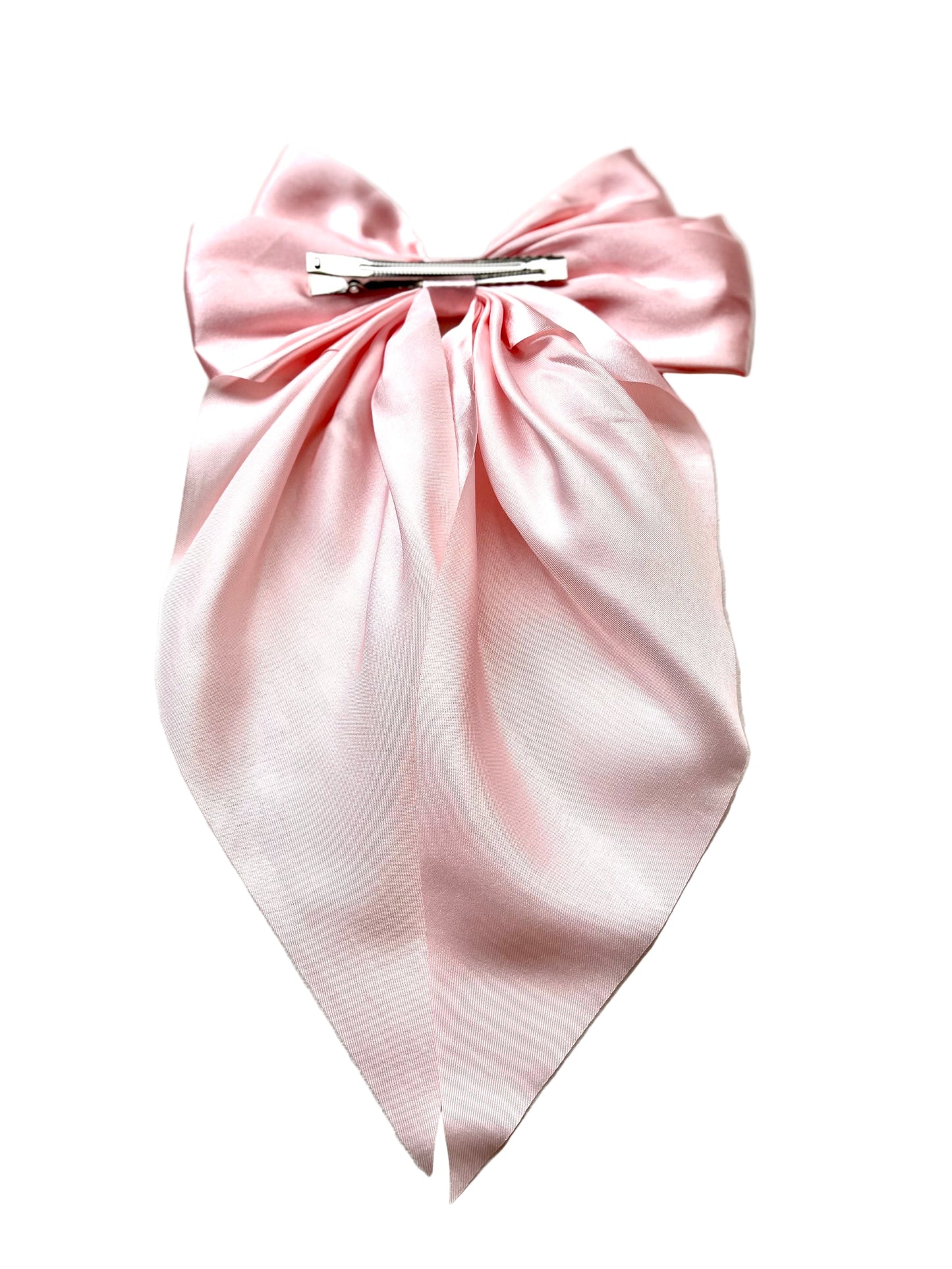 Regular Satin Bow Peach